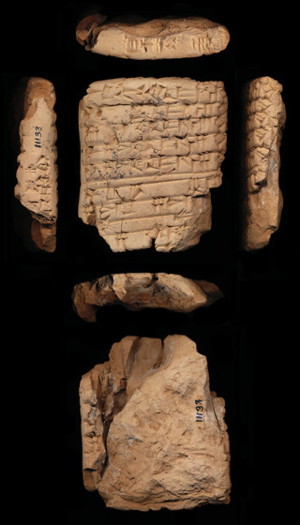 Artifact photograph