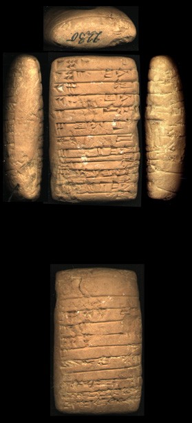 Artifact photograph