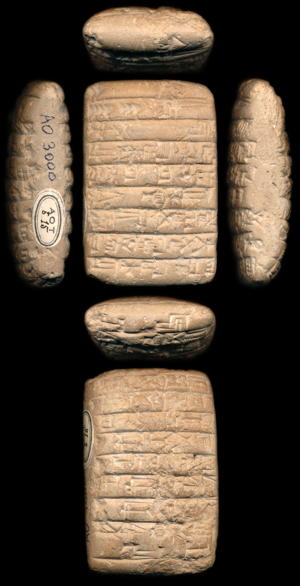 Artifact photograph