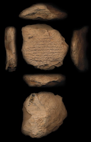 Artifact photograph
