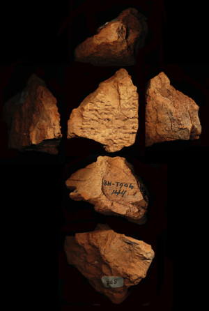 Artifact photograph