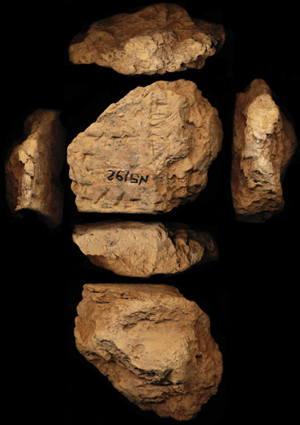 Artifact photograph