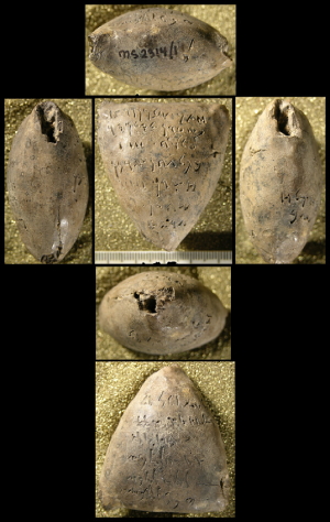 Artifact photograph