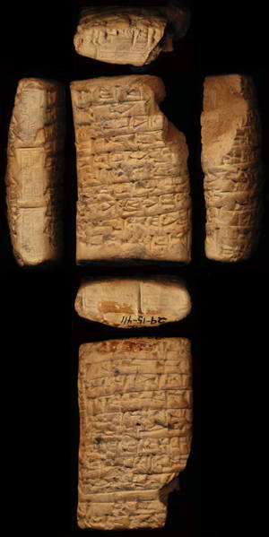 Artifact photograph