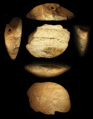 Artifact photograph