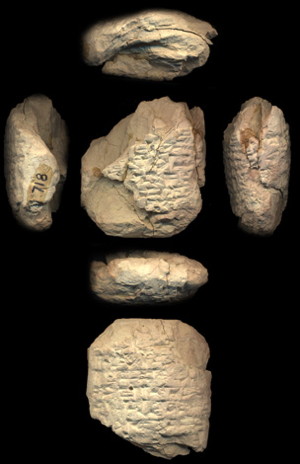 Artifact photograph