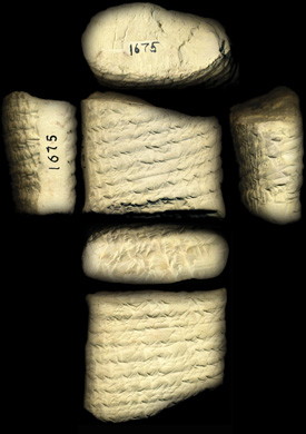 Artifact photograph