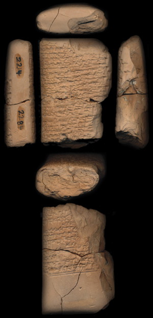 Artifact photograph