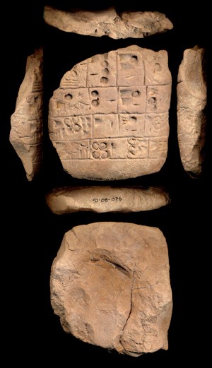 Artifact photograph