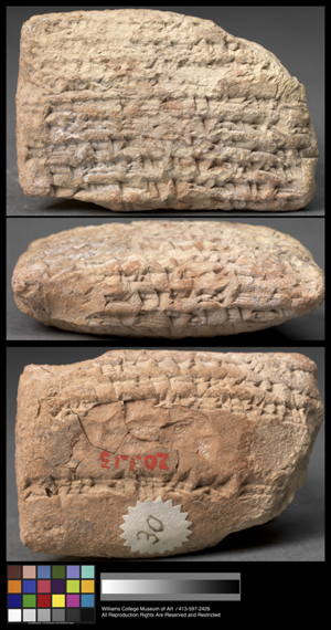 Artifact photograph