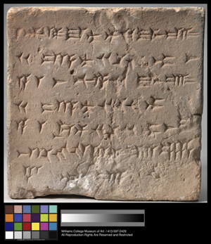 Artifact photograph