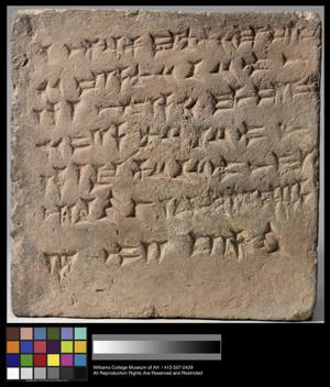 Artifact photograph