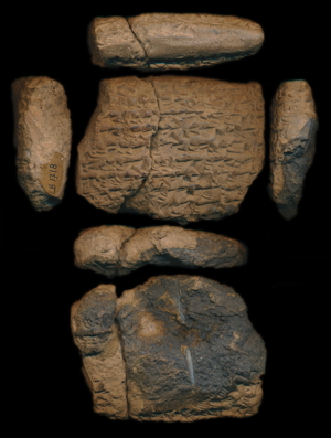 Artifact photograph